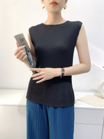 S23039# One Size (45-75kg) Scale Vest Summer T-Shirt Peplum Top Womens Sleeveless Slim Fit Slimming