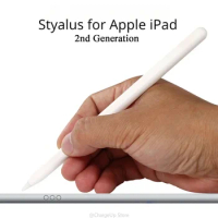 For Apple Pencil 2nd Generation Stylus Pen IOS Tablet Touch Pen with Wireless Charging for IPad Pro 1 2 3 4 5 Air 4 5 Mini 6