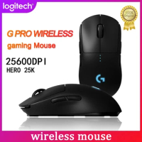 Logitech G PRO Wireless Gaming Mouse HERO 25600 DPI Sensor Laser Gaming mice LIGHTSPEED RGB Dual Mode Mice POWERPLAY Compatible