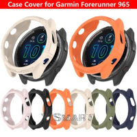 Case for Garmin Forerunner 965 Anti-scratch Protection Cover for Garmin 965 Soft Silicone Protector Cases Shell Accessories