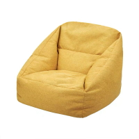 MUJI懶人沙發新品外套可拆卸單人可躺可臥閱讀書角豆袋懶人椅豆包