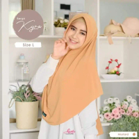 Terbaru Azamka Hijab Kyra Basic Jumbo Kerudung Syari Bahan jersey stela premium