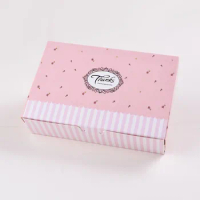 18.2*12.2*4.8cm kraft cake packing moon cake box gift Packing food box100/pcs Fast free shipping