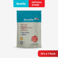 Bonlife Sacha Q10 Plus Sacha Inchi Omega 3 6 9 Vitamin E Coenzyme Q10 Kebas Kaki Tangan Sesak Nafas 