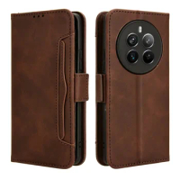 New Style Realme 12 Pro Plus 12X 5G 2024 Card Portable Wallet Funda Realme 12 Case Phone Realme12 Pro+ Realmi 12Pro X12 Leather
