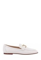 Tod's T Timeless leather loafer - TOD'S - White