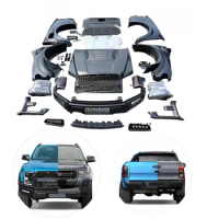 Popular F150 bodykit full set auto accessories facelift bumper headlights for Ford Ranger F150 2012 2015 2019