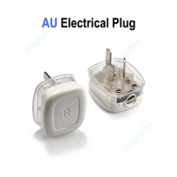 3pin AU CN Extension Cable Connector Australian New Zealand Chinese Male Rewirable Plug AC Electrical Power Cord Plug Socket