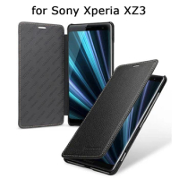 For Sony Xperia XZ3 Case Luxury Genuine Leather Cover Fashion Phone Cases for SONY Xperia XZ3 Fundas Skin Business Flip Shell