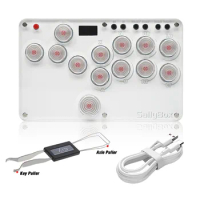 The SallyBox HitBox fighting stick arcade keyboard controller supports PS5 PS4 XBOX Switch PC