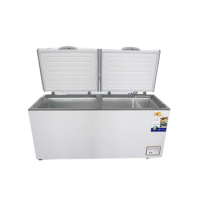 Wholesale Quality Fair Price Commercial Refrigerator And Double Top Door Chest Deep Freezer Horizontal Commercial Freezer