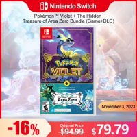 Pokémon Violet + The Hidden Treasure of Area Zero Bundle (Game+DLC) Nintendo Switch Game Deals 100% Original Physical Game Card