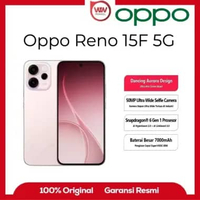 Hp Oppo Reno 15F Ram 12GB Internal 256GB Garansi Resmi Pink
