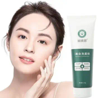 Whitening Cleanser Deep Cleansing Moisturizing Brighten Face Products Oil Skin Pores Improve Control Care Rough Dull Shrink L8h8