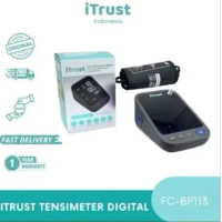 ALAT CEK TENSI DARAH / TENSI METER DIGITAL I-TRUSH FC BP 113 ORIGINAL