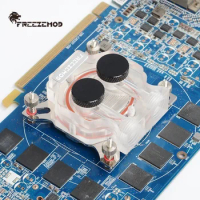 FREEZEMOD Computer RGB Video Card GPU Core Cover Suitable For 43mm-53mm Hole Pitch Water Cooling Block. VGA-TMD