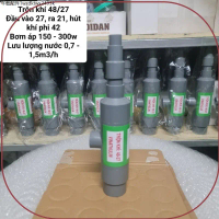 COD Bộ trộn khí Ejector /Venturi VINATHULIN D48/27 trong xử lí nước giếng khoan nhiễm sắt (Shop cũ m