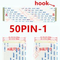 50Pin AWM 20861 20706 E347605 105C 60V Flat Ribbon Cable