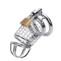 Chastity Belt Male Chastity device Stainless Steel net Cage penis cage sex toy Drop shipping