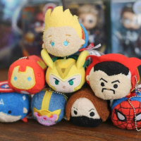 Đồ Trang Trí Treo Nhồi Bông Chủ Đề Marvel, TSUM, Avengers, Đội Trưởng Mỹ, Venom, Người Săn Mùa Đông,