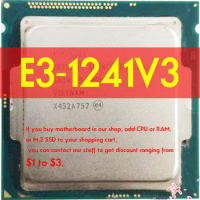 Xeon E3 1241 V3 E3- 1241v3 3.5GHz Quad-Core Eight-Thread CPU Processor 80W LGA 1150 Atermiter B85 Motherboard M2 Compatible DDR3