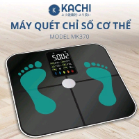 Cân Điện Tử SỨC KHỎE thông minh Kachi MK370  - Màn hình màu 4.8 inch siêu lớn hiển thị trực tiếp 8 c