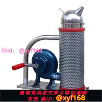 噴煙器手搖式不銹鋼鼓風機大號熏煙器養蜂工具蜜蜂驅蜂噴煙壺新品