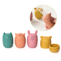 【童心園】乖乖洗澡動物組(可愛動物噴水洗澡玩具)