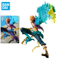 Bandai Genuine One Piece Anime SC Marco Action Figures Collectible Model Top Battle IV Undead Bird Doll Toys Gifts for Kids