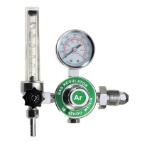 High Quality ARGON Meter Gauge AR CO2 GAS MIG TIG FLOW Regulator Gauge Mini Pressure Relief Gauge Used for Welding Or MAG