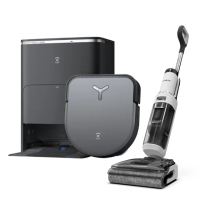 【ECOVACS 科沃斯】DEEBOT X5 PRO OMNI全域極淨AI仿生旗艦掃拖機器人+Tineco添可Stretch S6平躺速乾洗地機