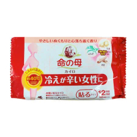 日本小林製藥【命之母】漢方香氣貼式暖暖包10片入(即期品)