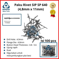ECER Paku Rivet Rifet Ripet Blind Rivet SIP Brand SP 640 450 540 100bh SP 550