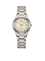 นาฬิกาข้อมือผู้หญิง CITIZEN รุ่น FE1244-72A ขนาด 29.4 มม. สีขาว