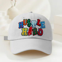Topi Distro Topi Polo Caps  Pria Wanita  Topi Baseball HUSTLE HARD BF