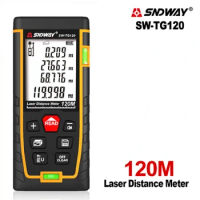 SNDWAY Laser Range Finder Laser Rangefinder Laser Distance Meter Digital Measuring Device Tool Electronic Tape Laser Trena TG MT