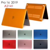 Crystal Clear PVC Cover for Macbook Pro 16 2019 A2141 Laptop Case Hard Protective Cover For Macbook Pro 16 2019 A2141 Case