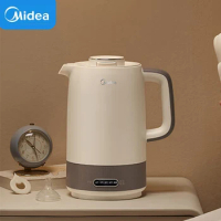 Midea 1.7L Electric Kettle Stainless Steel Kitchen Appliances Smart Kettle 1500W Insulated Kettle Samovar Tea Coffee Thermo Pot
