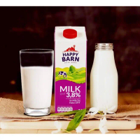 SỮA TƯƠI HAPPY BARN 3.8% ĐỘ BÉO 1L Chua