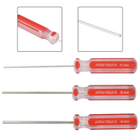 ชุดไขควงหกเหลี่ยม หัวแบน แม่เหล็ก 1.5mm-6mm เครื่องมือซ่อมมือ