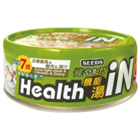 【Seeds 聖萊西】Health IN鮪魚澆汁機能湯罐-鮪魚+雞肉(80gX24罐)