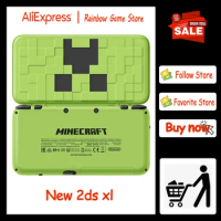 Limited collector's edition new 2ds xl/ll retro video game console NFC support amiibo4. 18 touch screen gift for children