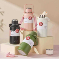 PCN SUS316 Thermos Flask(1.2Ltr) Big Capacity Leakproof Water Bottle Vacuum Insulated Flask With Str