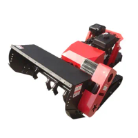 GC-800 Commercial Gasoline Electric Hybrid Remote Control Crawler Robot Lawn Mower for Grass Cutting