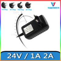 24V 1A 2A Booster Pump Motor Fan Power Adapter 24V 1000MA 2000MA DC Stabilized Power Adapter