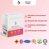 GOWISE ILLUMINA+ (3G x15s) Suplemen Pencerahan Kulit + Anti-Penuaan + Perlindungan UV + Peningkatan 