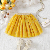 Girls' Half Skirt Children's Short Skirt Super Stylish Tulle Skirt Little Girl Puffy Half Skirt Summ