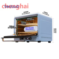 BestSub 40L iSmart 3D Vacuum Machine Heat Press Machine jtrans Sublimation Oven for Mugs Tumblers Printing