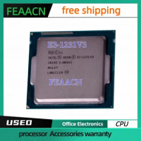 Processador usado Xeon E3-1231V3 CPU Xeon 3.40GHz 8M 22nm LGA1150 80W Quad-core Desktop E3-1231 processador V3