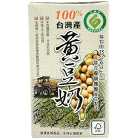台灣好農 100%國產產銷履歷黃豆奶-24罐/箱(微糖) [大買家]
